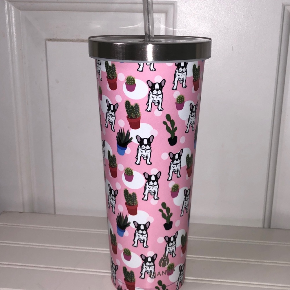 French Bulldog Frenchie Chilly Travel Tumbler Cup